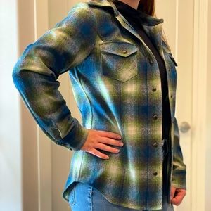 Pendleton Umatilla Wool Snap Front Western Shirt